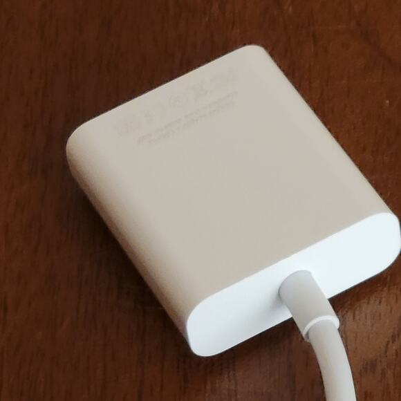 APPLE A1307 Mini Display Port Mini DP to VGA Cable Adapter Used - Picture 6 of 9